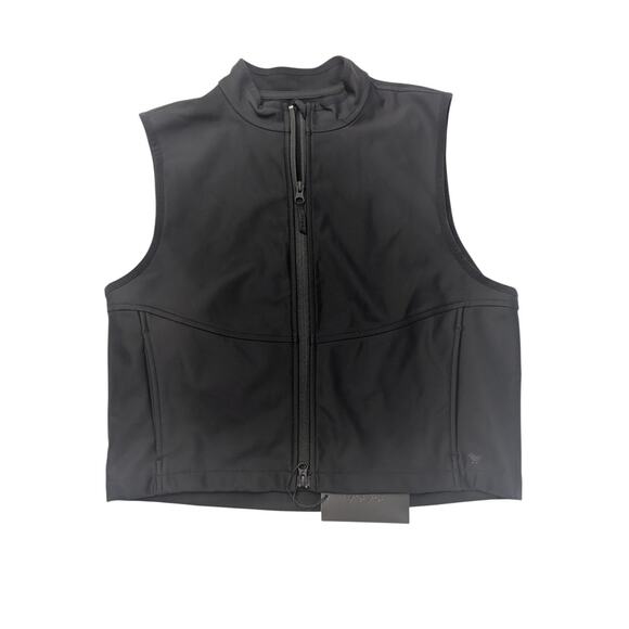Bad Birdie Jackets & Blazers - Bad Birdie Women's Medium Mild Crop Mock Neck Softshell Golf Vest NWT $110
